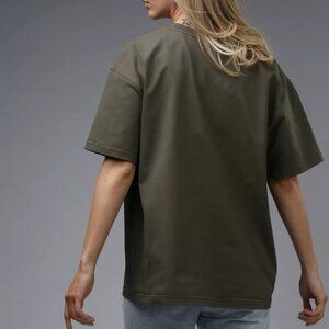 Women's casual solid color loose short sleeves